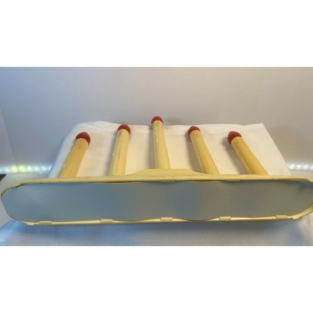 Vintage Christmas GE 5 Light Candolier Candelabra Window Lights w/Box WORKS